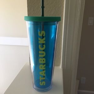 Starbucks reusable 24 oz cup. Has some scratches